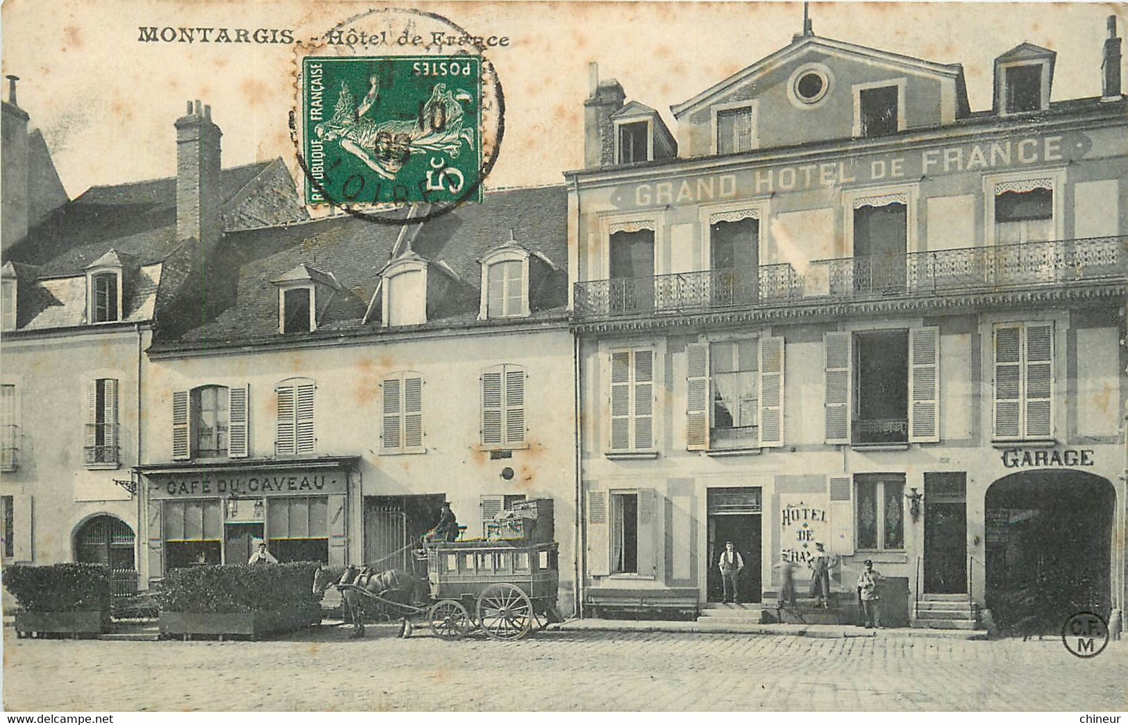 MONTARGIS GRAND HOTEL DE FRANCE ET LE CAFE DU CAVEAU - Montargis