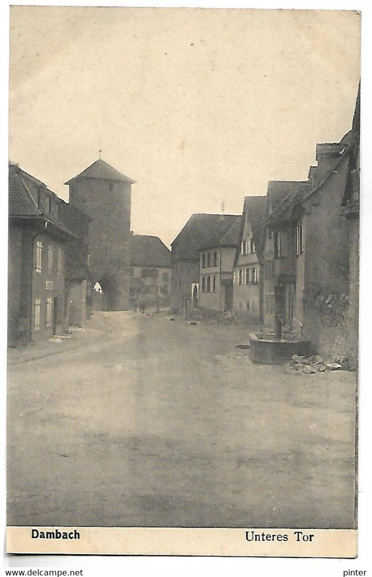 DAMBACH - Dambach-la-ville