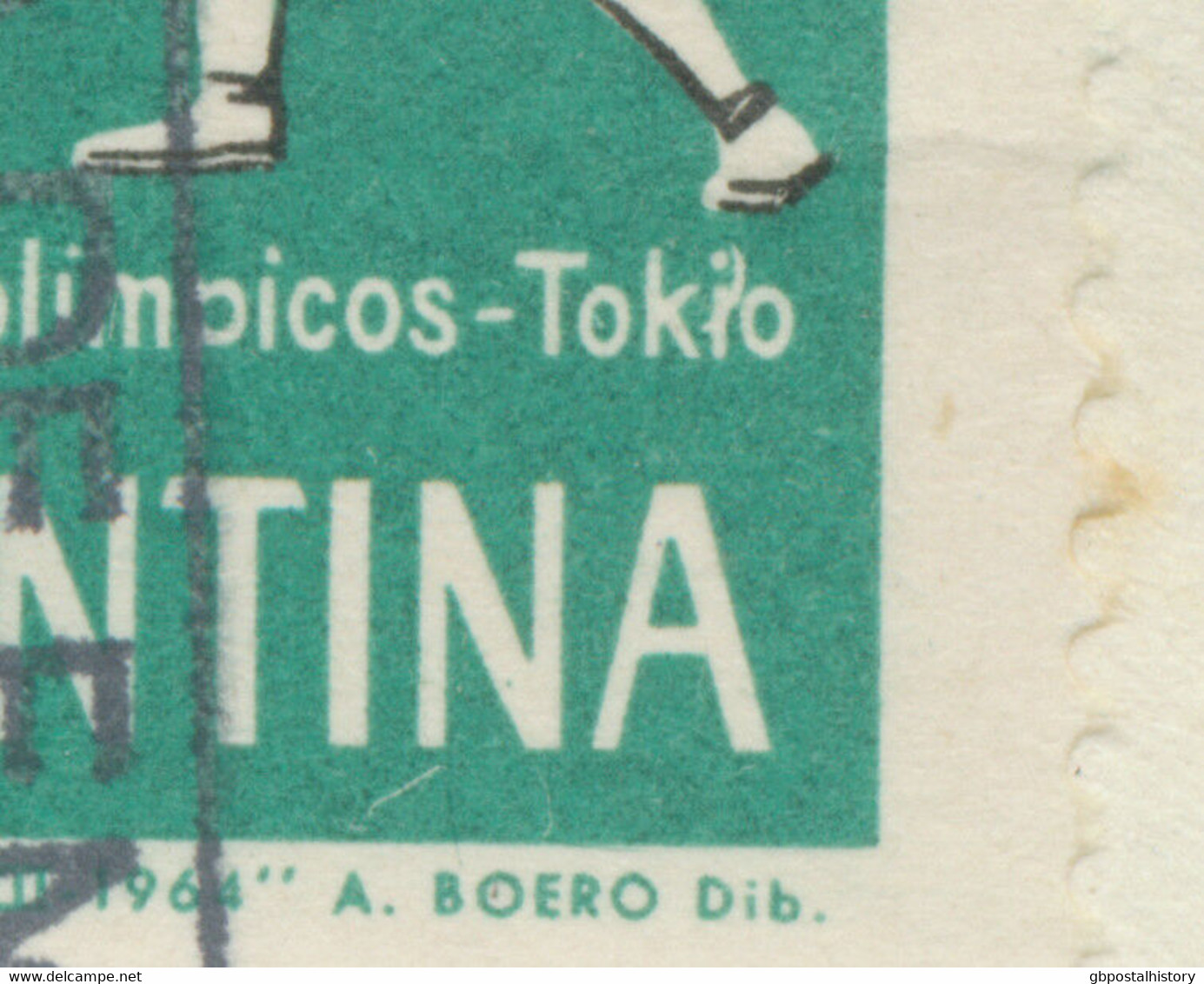 ARGENTINIEN 1964 18. Olympische Sommerspiele 1964 In Tokio Pra.-FDC, ABART!!! - FDC