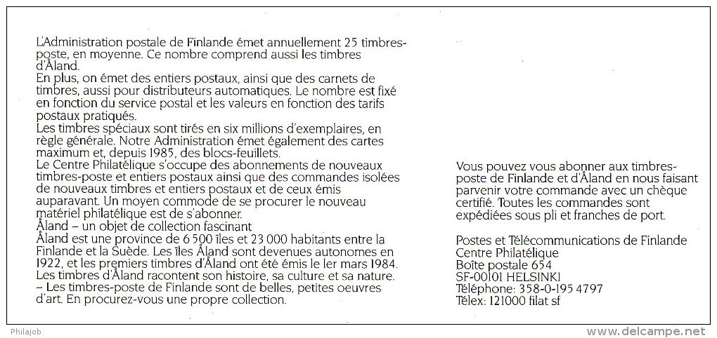 " FRANCE / FINLANDE : MESURES D'ARCS DE MERIDIENS" Emission Commune de 1986. 4 X N°YT 2428 + Finlande 4 X N° YT 966 PPEC