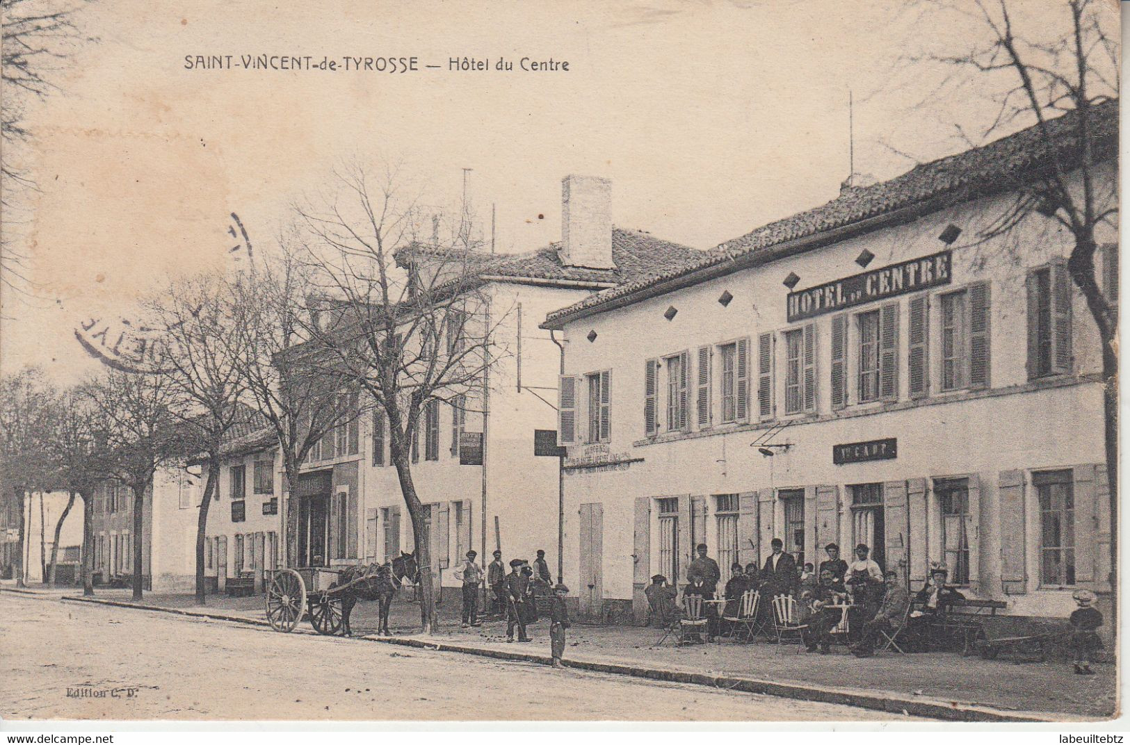 LANDES - SAINT VINCENT DE TYROSSE - Hôtel Du Centre  PRIX FIXE - Saint Vincent De Tyrosse