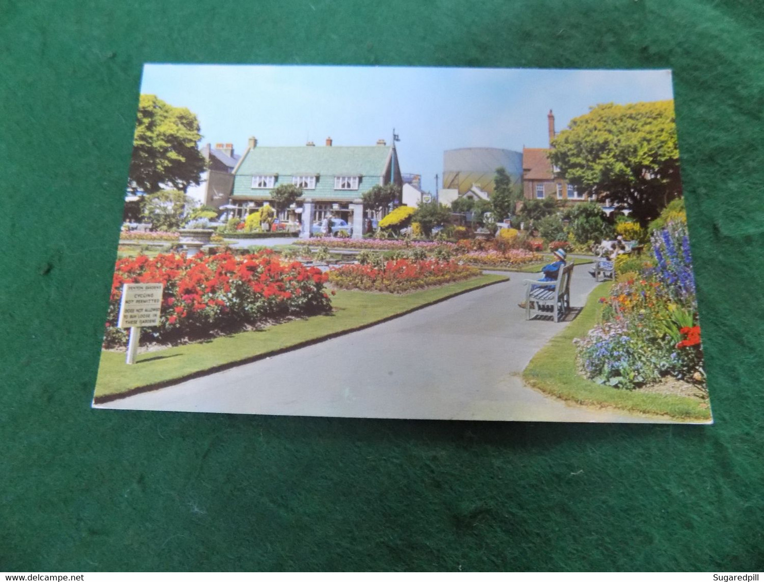 VINTAGE UK SUSSEX: WORTHING Denton Gardens Colour - Worthing