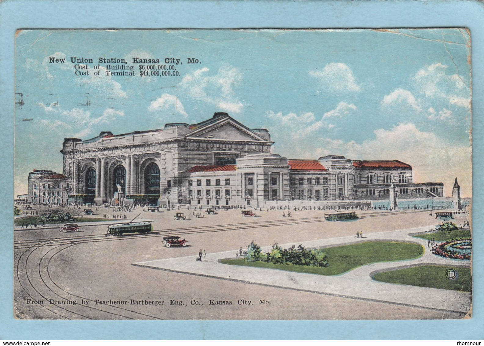 KANSAS  CITY  -  NEW  UNION  STATION  -  1919  - - Kansas City – Missouri