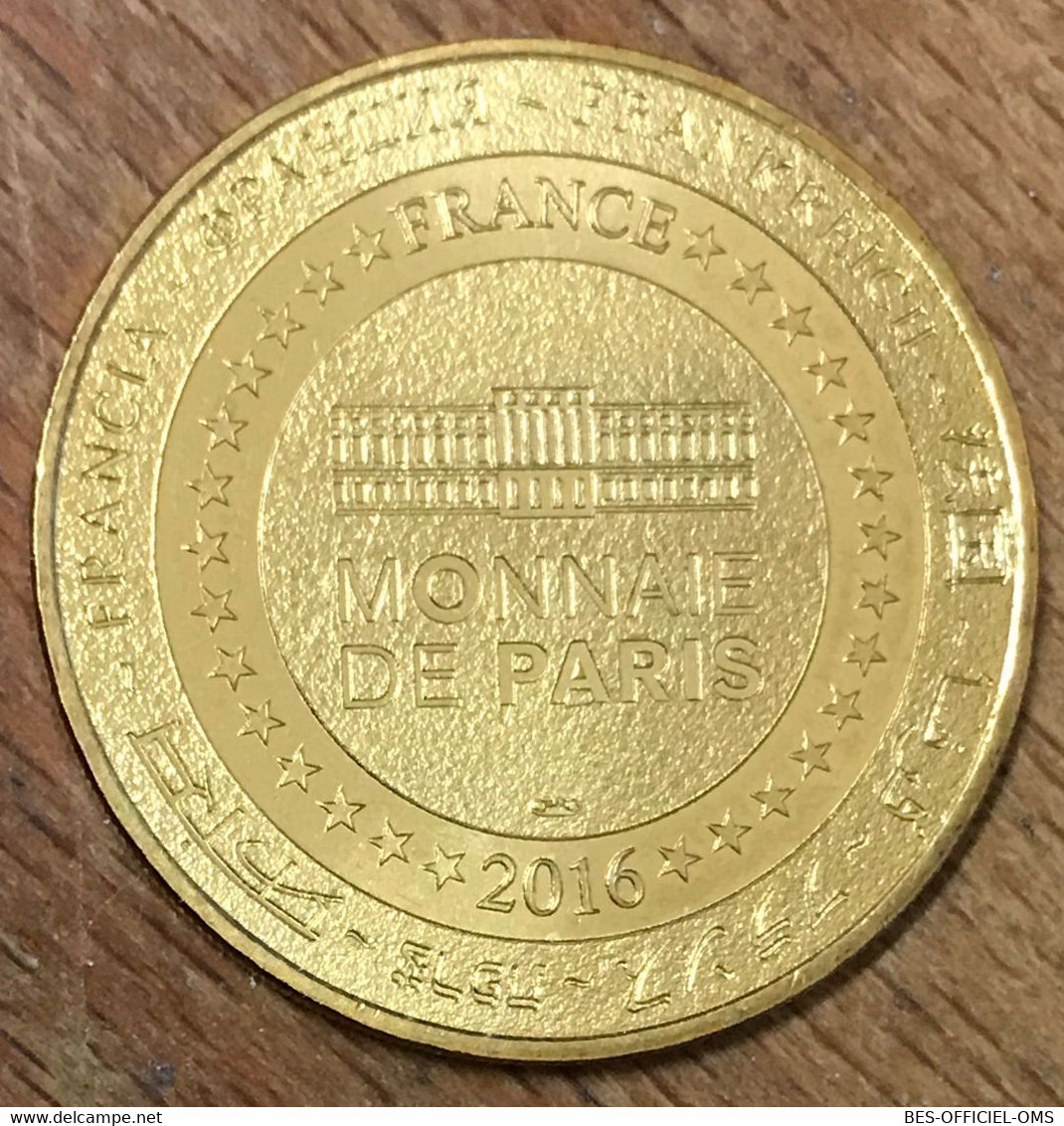 62 ARRAS LA CARRIÈRE DE WELLINGTON MDP 2016 MÉDAILLE SOUVENIR MONNAIE DE PARIS JETON TOURISTIQUE MEDALS COINS TOKENS - 2016