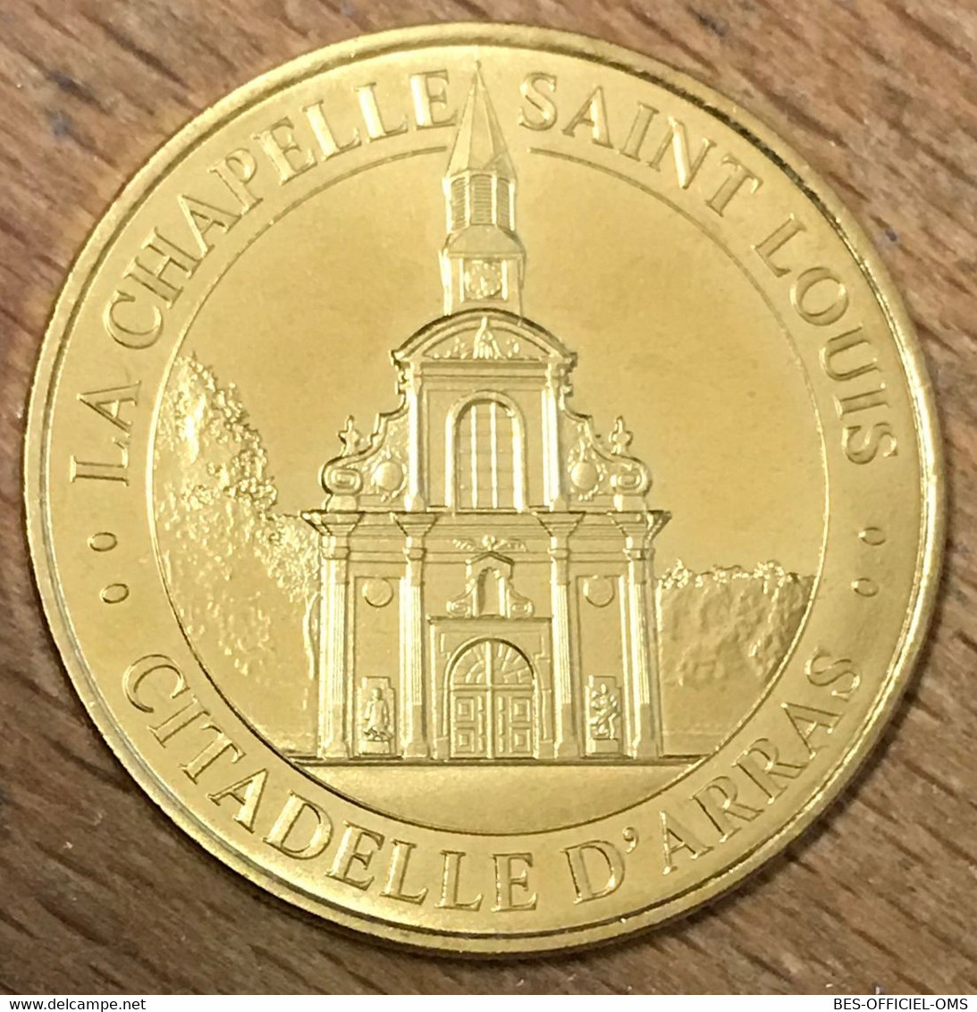 62 CITADELLE D'ARRAS CHAPELLE SAINT-LOUIS MDP 2019 MÉDAILLE MONNAIE DE PARIS JETON TOURISTIQUE MEDALS COINS TOKENS - 2019