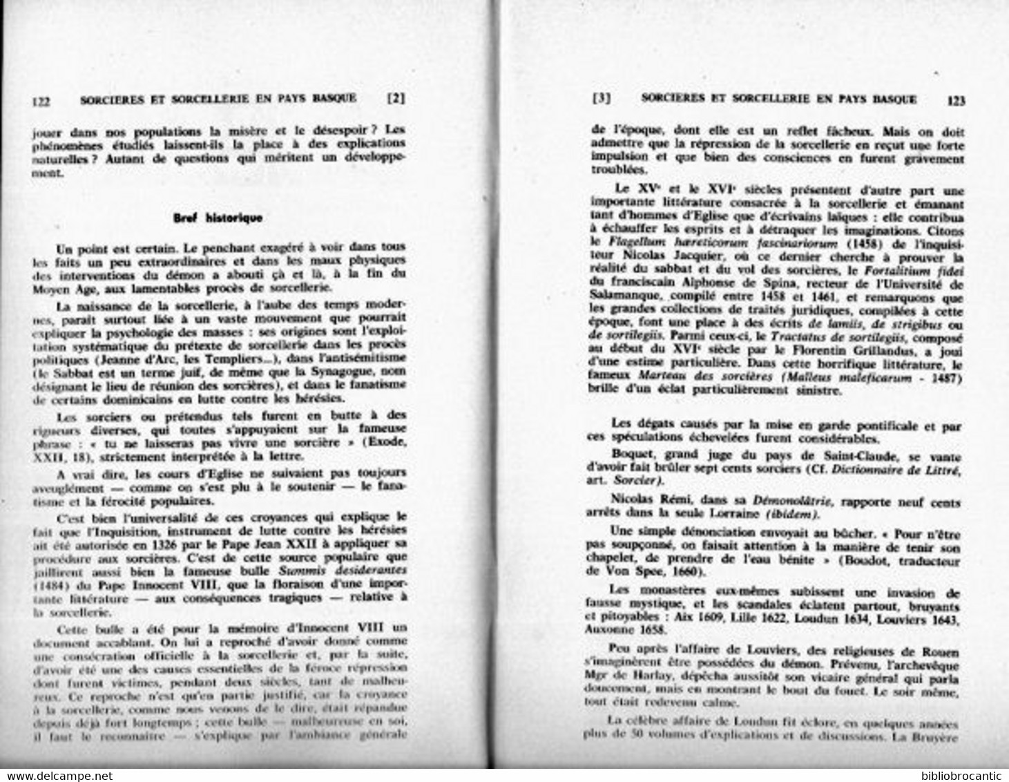 BULLETIN Du MUSEE BASQUE N°61(3°T.1973) < SORCIERES Et SORCELLERIE En PAYS BASQUE/GROTTE LEZIA à SARE/Sommaire.Scan - Baskenland