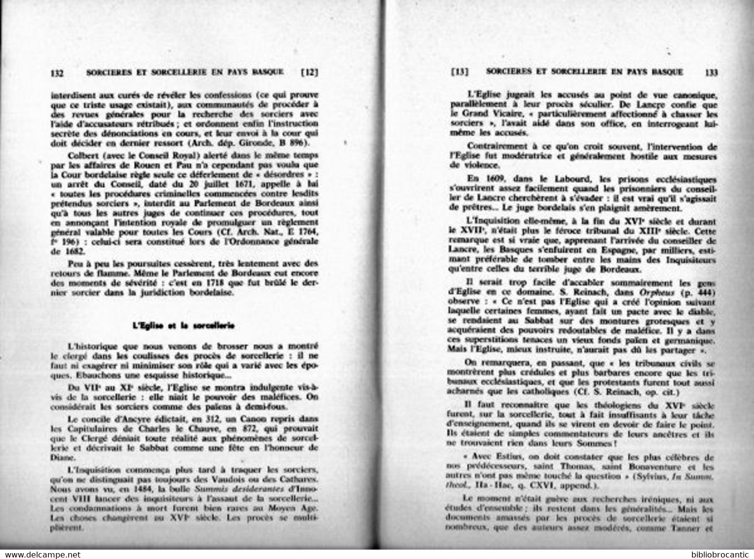 BULLETIN Du MUSEE BASQUE N°61(3°T.1973) < SORCIERES Et SORCELLERIE En PAYS BASQUE/GROTTE LEZIA à SARE/Sommaire.Scan - Pays Basque