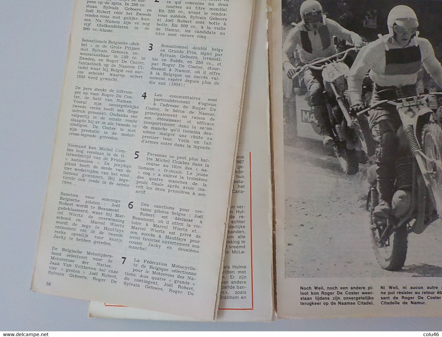 1970 Motor Cross par Walter Schwilden motocyclisme champions motos Joël Robert ...livre 420 pages