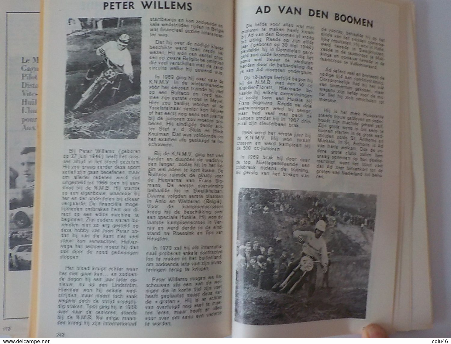 1970 Motor Cross par Walter Schwilden motocyclisme champions motos Joël Robert ...livre 420 pages