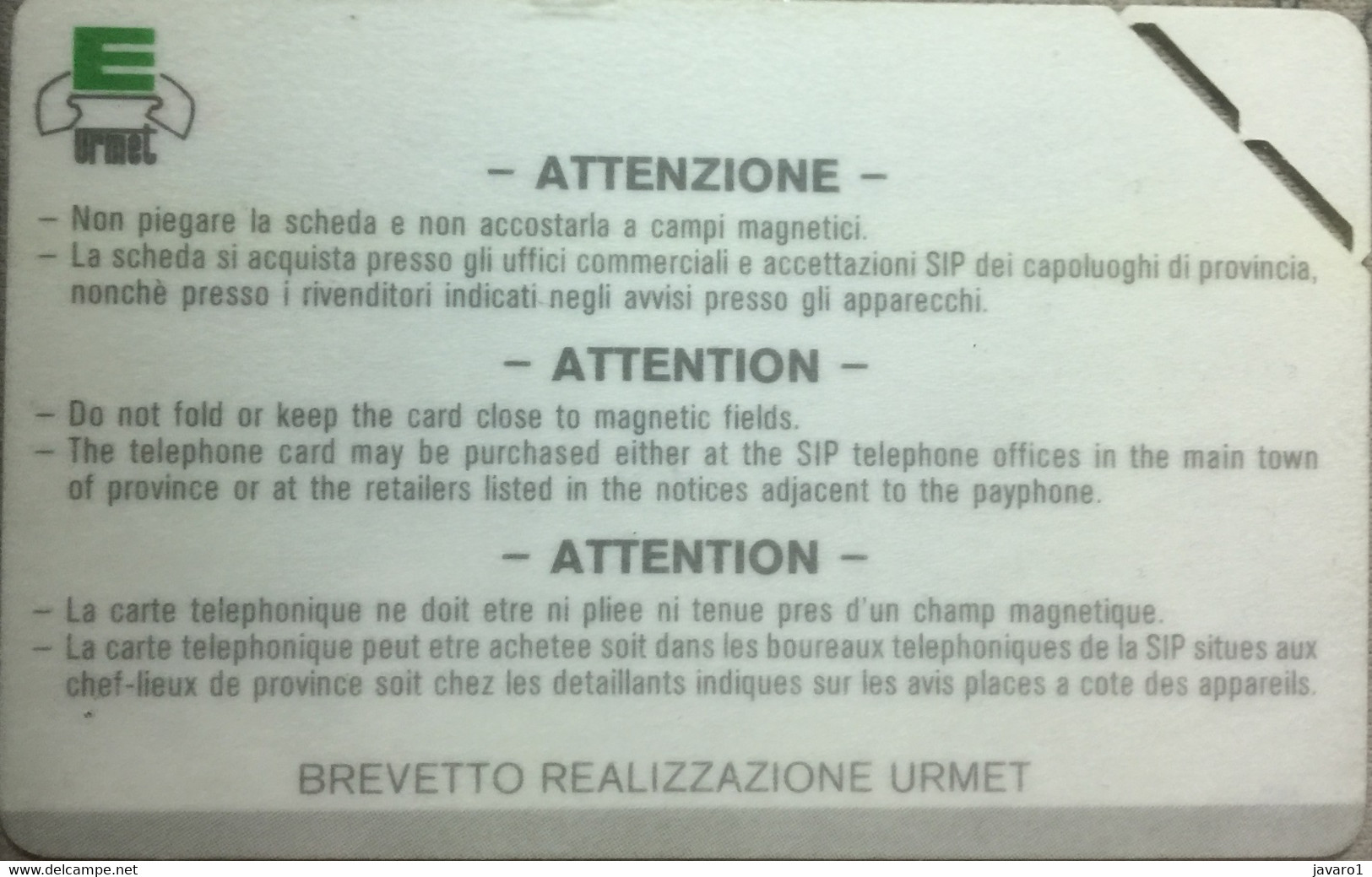 ITALIA : 5152 9000 Bianco/trezza Larga MINT - Tests & Services