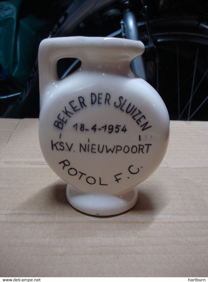 Beker Der Sluizen. 18.04.1954. KSV Nieuwpoort - ROTOL F.C - Autres & Non Classés