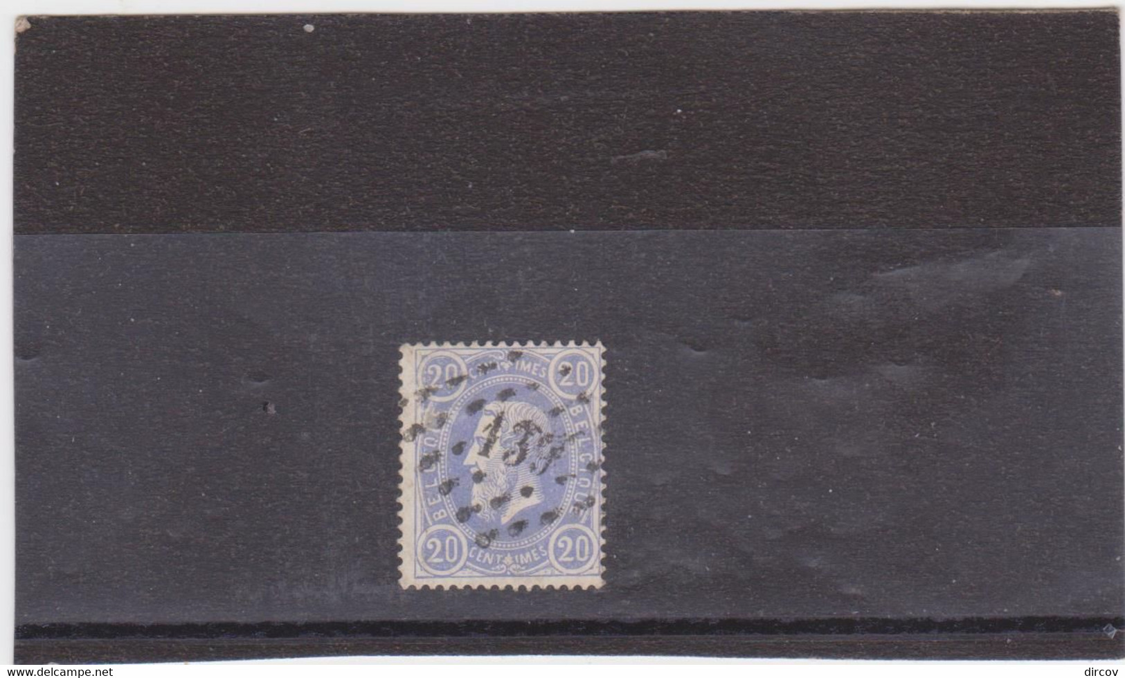 Belgie Nr 31 Puntstempel Nr 139 Gand (Station) - 1869-1883 Leopoldo II