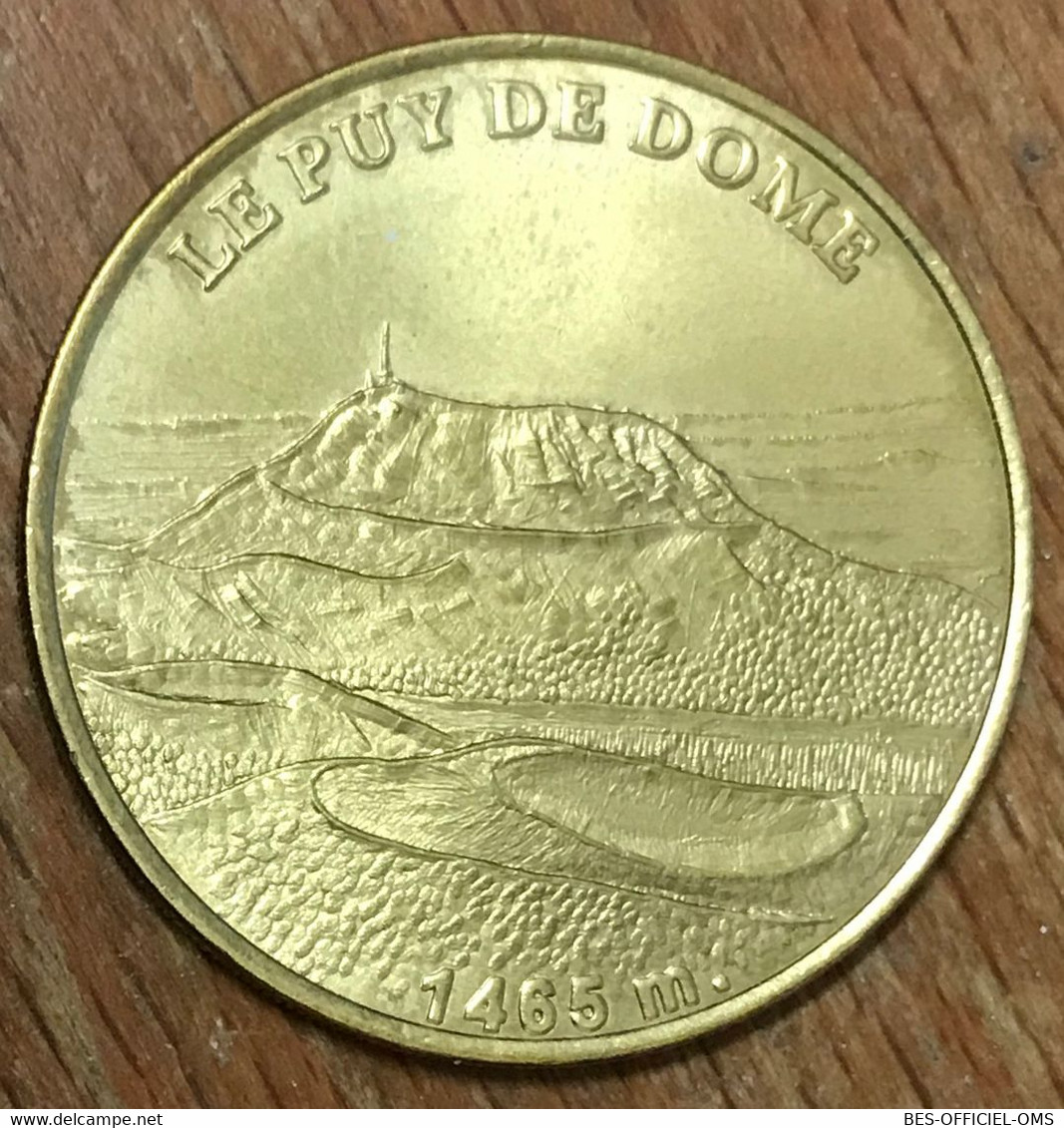 63 LE PUY DE DOME 1465M MDP 2000 MÉDAILLE SOUVENIR MONNAIE DE PARIS JETON TOURISTIQUE MEDALS COINS TOKENS - 2000