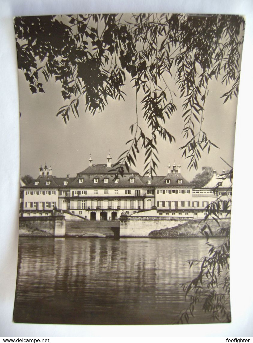 Dresden-Pillnitz - Blick Zum Schloss - Stempel, Flamme "Galerie Dresden...." - Posted 1964 - Pillnitz