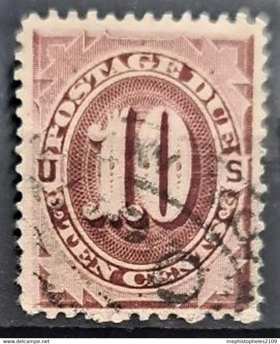 USA 1879 - Canceled - Sc# J5 - Postage Due 10c - Strafport