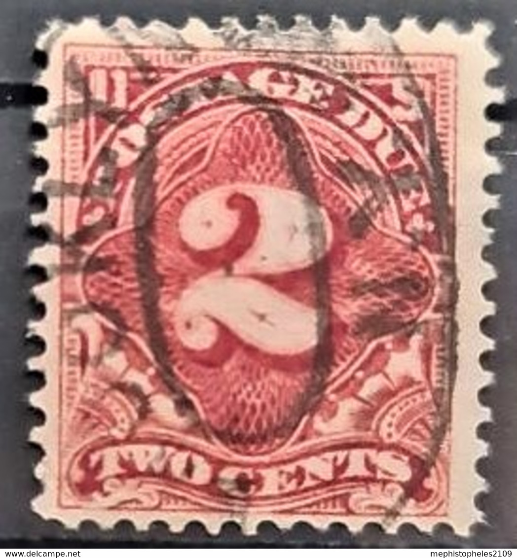 USA 1910/12 - Canceled - Sc# J46 - Postage Due 2c - Portomarken
