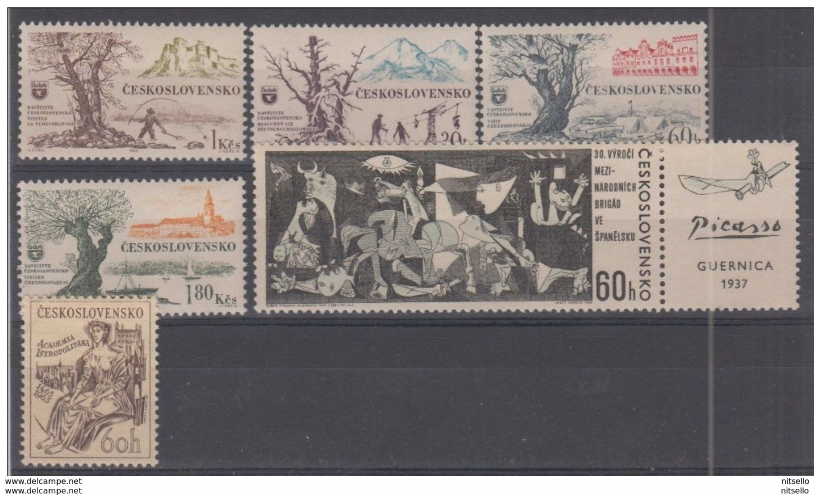 LOTE 2186 /// (C115) CHECOSLOVAQUIA YVERT Nº: 1321/1324 + 1429 + 1500 **MNH    ¡¡¡ OFERTA - LIQUIDATION - JE LIQUIDE !!! - Neufs