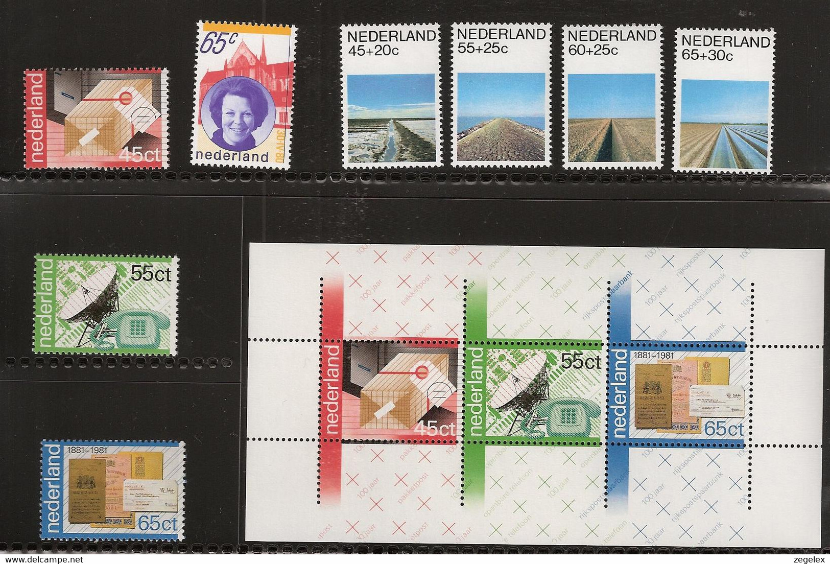 1981 Jaarcollectie PTT Post Postfris/MNH** - Full Years