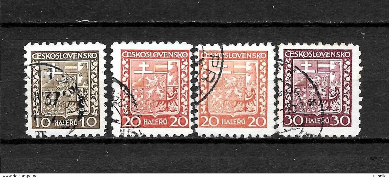 LOTE 2186 ///  CHECOSLOVAQUIA //  YVERT Nº: 253+254+256 ¡¡¡ OFERTA - LIQUIDATION - JE LIQUIDE !!! - Used Stamps