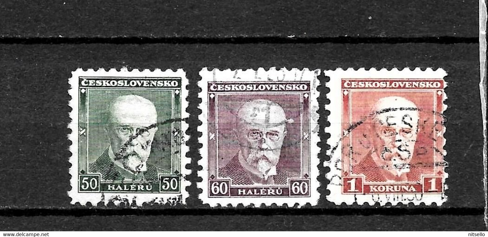 LOTE 2186 ///  CHECOSLOVAQUIA //  YVERT Nº: 267/269  ¡¡¡ OFERTA - LIQUIDATION - JE LIQUIDE !!! - Used Stamps