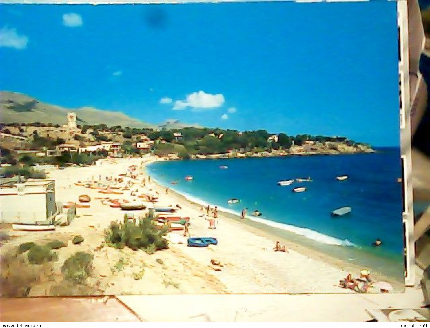 CASTELLAMMARE DEL GOLFO: SPIAGGIA GUIDALOCA  VB1996 STAMP 750 LIRE  FIERA MEDITERRANEO PALERMO ISOLATO  HZ4795 - Trapani