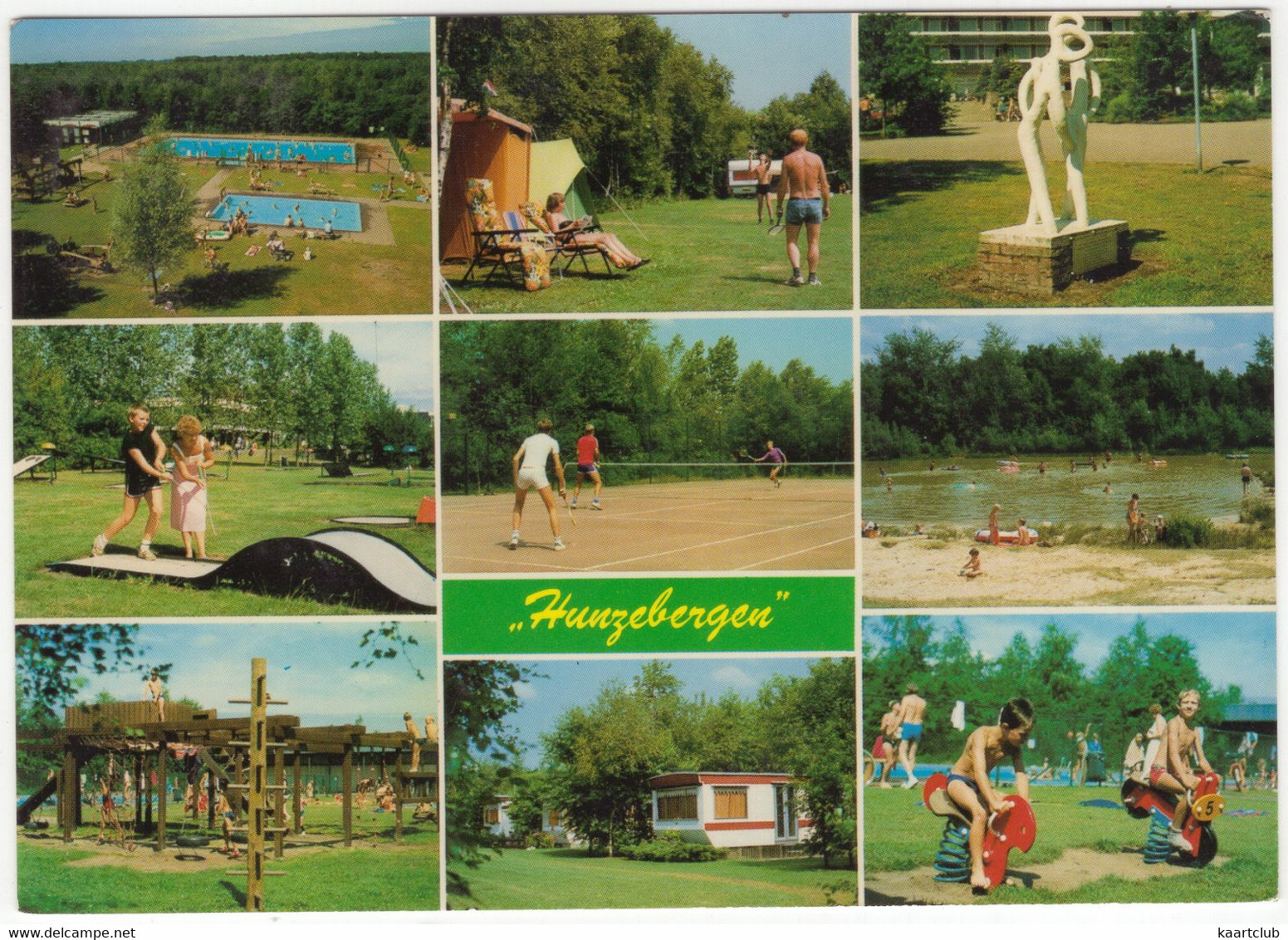 Exloo - Recreatiepark 'Hunzebergen', Valtherweg 36 - MINIGOLF, TENNIS, Zwembad, Camping, Stacaravan - Odoorn