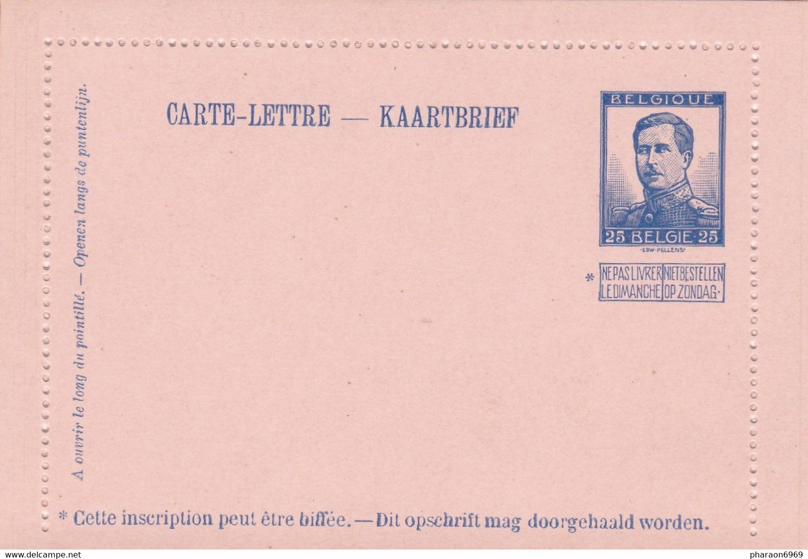 Carte Lettre Entier Postal - Letter-Cards