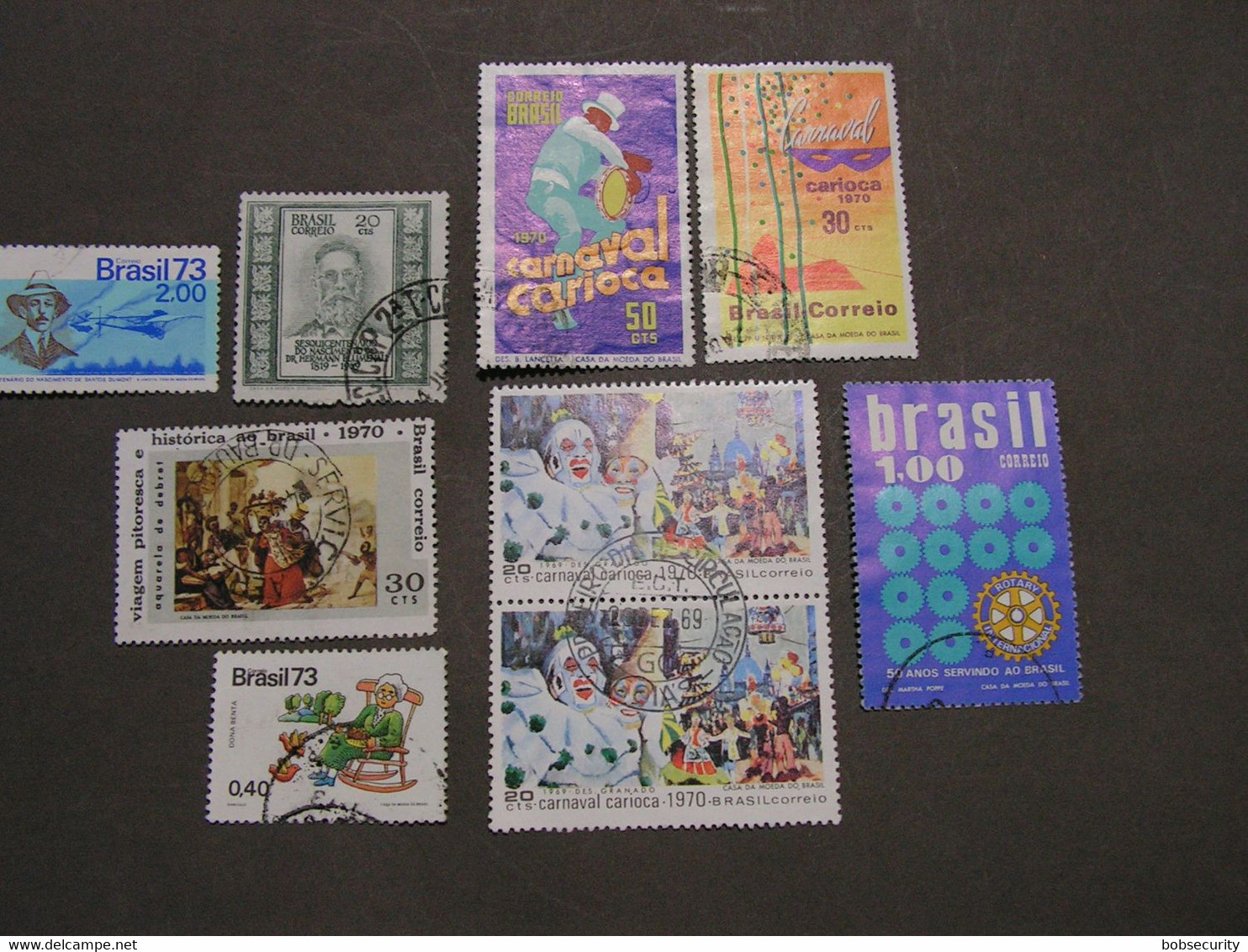 Brasil 1970  Lot    Mit 1243, 1247, 1248 - Verzamelingen & Reeksen