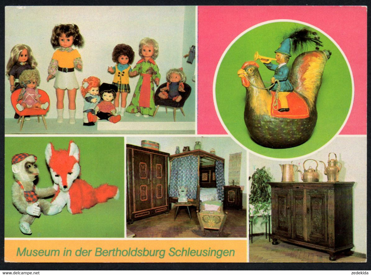E8697 - TOP Schleusingen Museum Puppen Spielzeug - Bild Und Heimat Reichenbach - Schleusingen