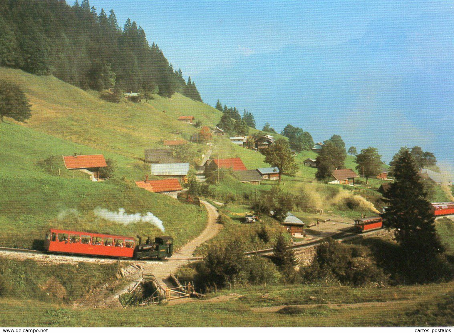 Planalp Brienz Rothor Bahn - Treinen