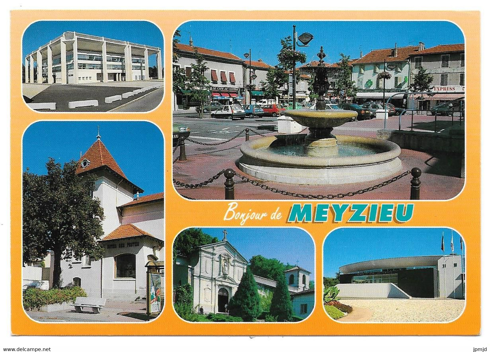 69 - MEYZIEU - Multi Vues : église, Fontaine, ... - Ed. CELLARD N° R. 808906 - Meyzieu