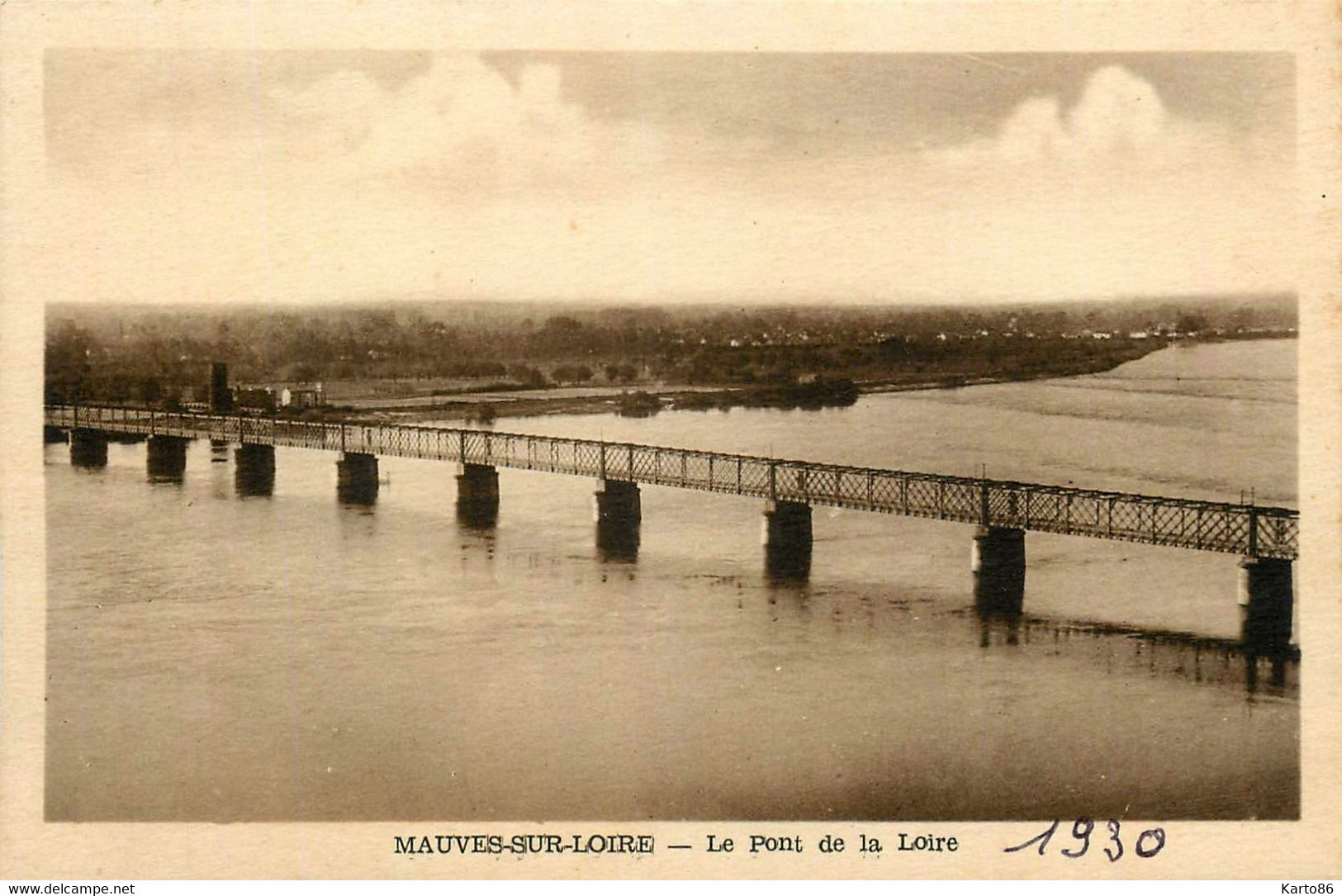 Mauve Sur Loire * Le Pont De La Loire - Mauves-sur-Loire