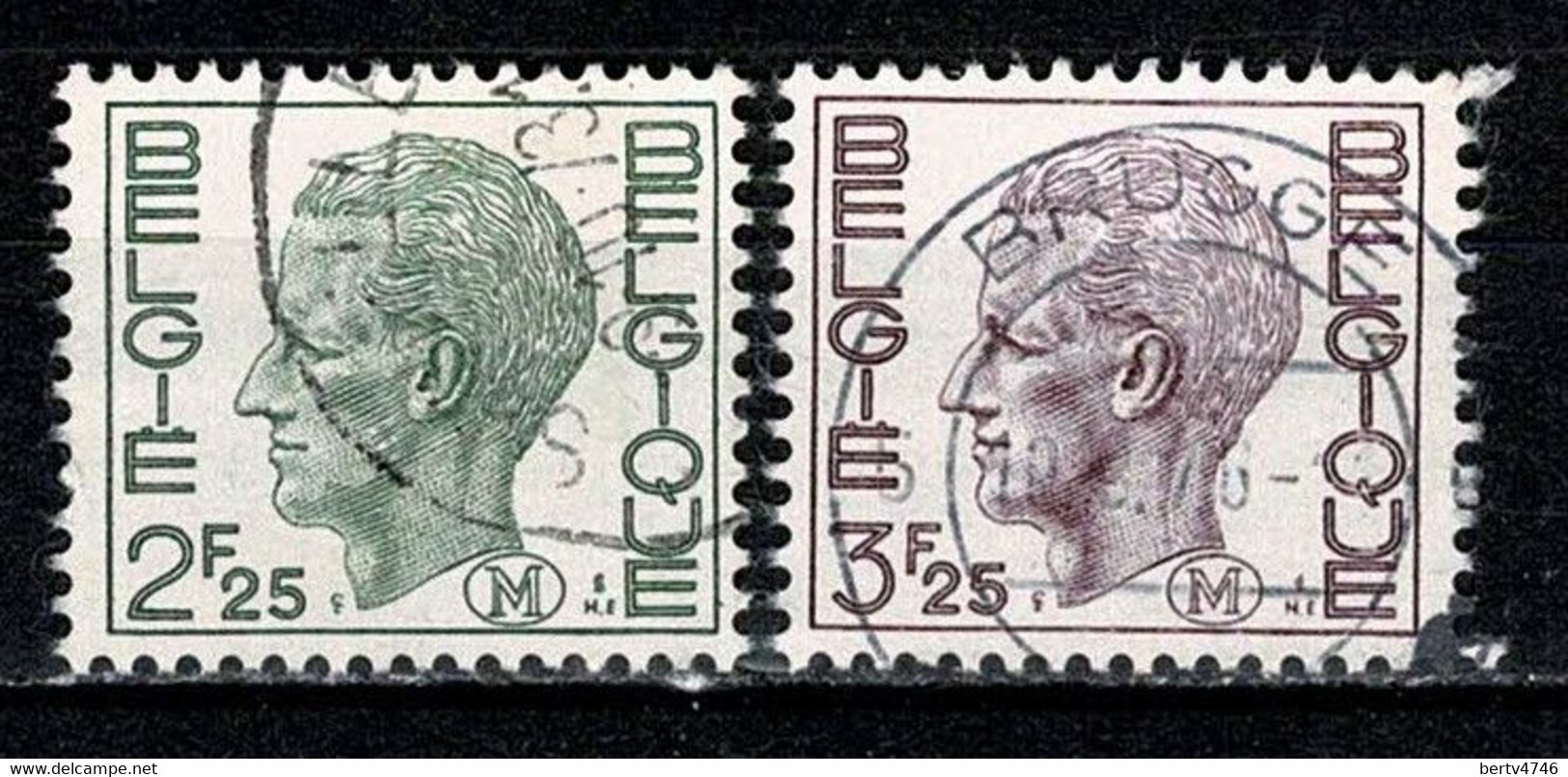 Belg. 1971/75 OBP/COB M 3, 5 Gest./obl. - Altri & Non Classificati