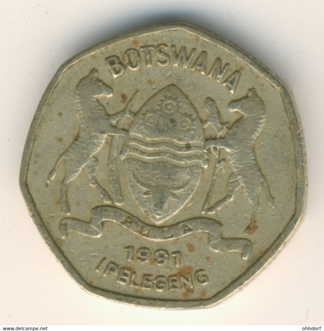 BOTSWANA 1991: 1 Pula, KM 24 - Botswana