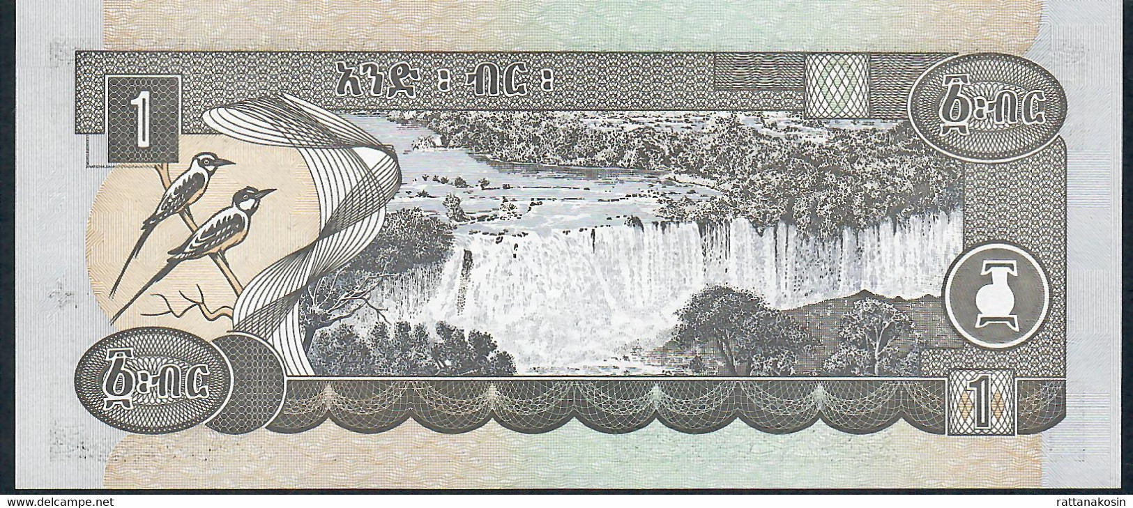 ETHIOPIA P46e 1 BIRR 2008 #JE UNC. - Ethiopië