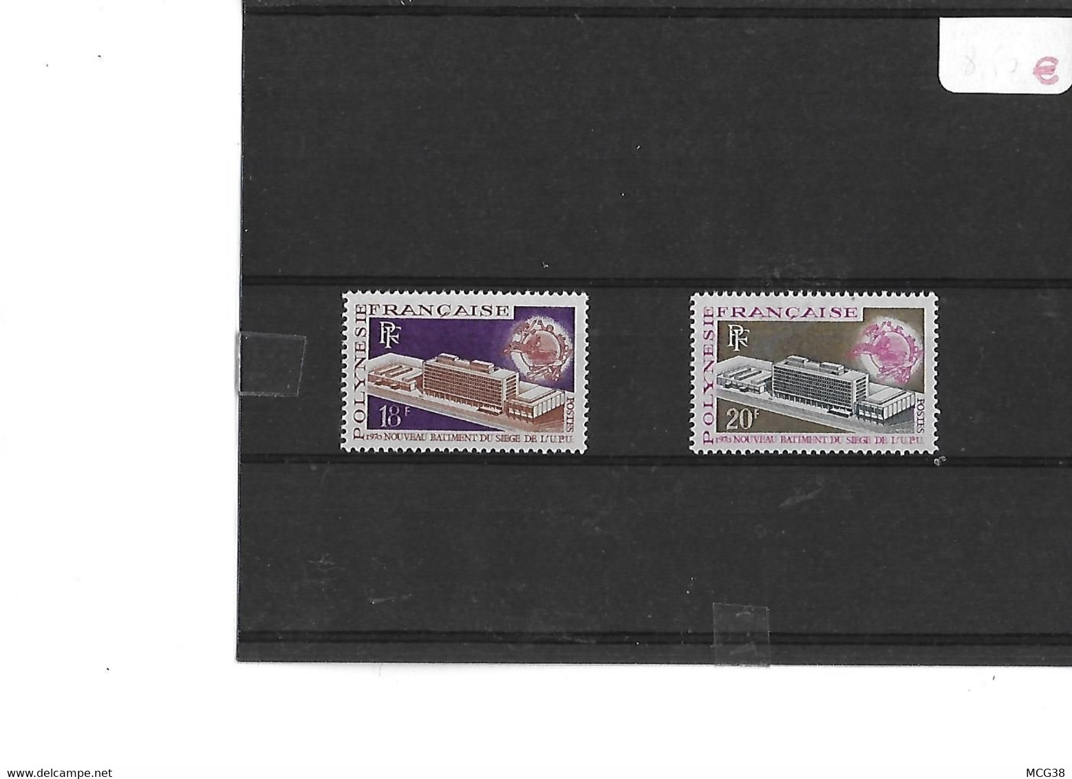 POLYNESIE  - TIMBRES  NEUFS  SANS  CHARNIERE  - SERIE  N°  80  Et  81   - - Other & Unclassified