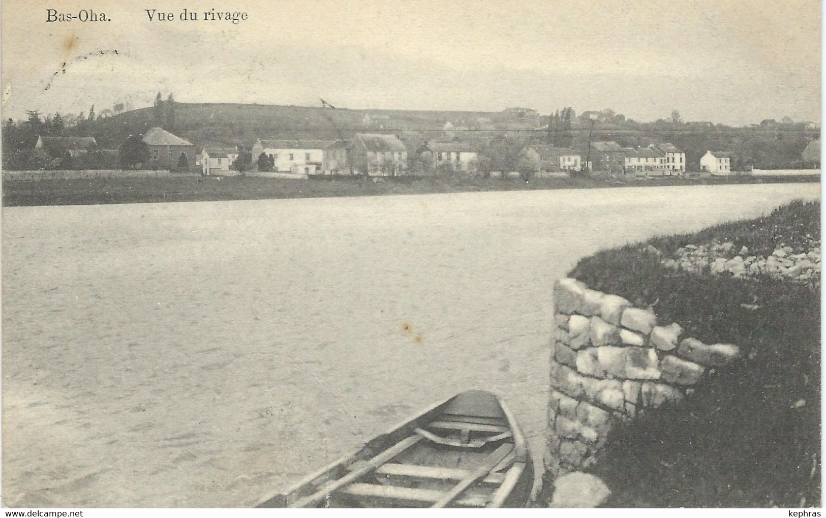 BAS-OHA : Vue Du Rivage - Cachet De La Poste 1908 - Wanze