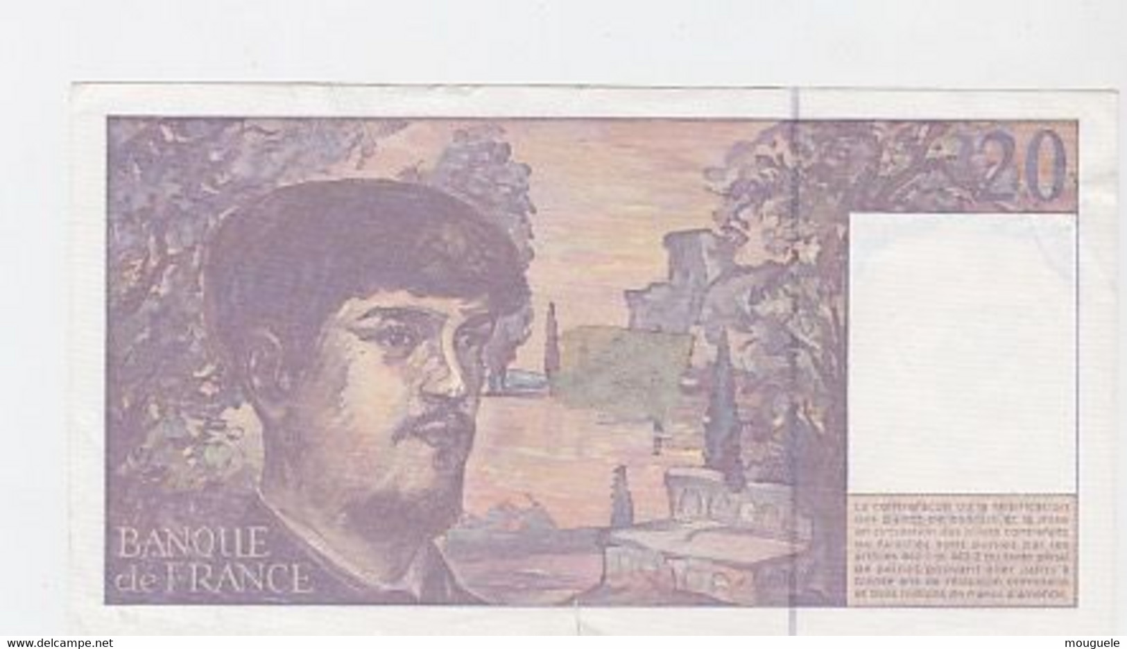 20 Fr. Debussy  1997 Léger Froissement Au Coin Haut Gauche - 20 F 1980-1997 ''Debussy''