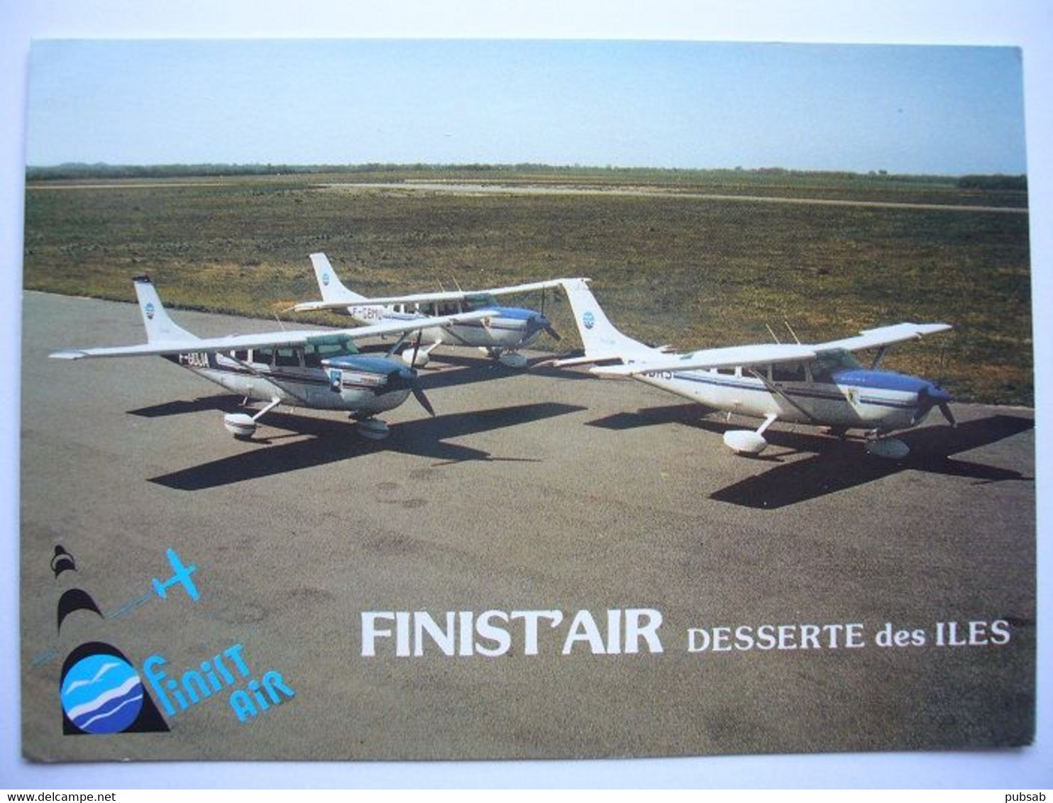 Avion / Airplane / FINISTAIR / Cessna 207 A / Seen At Brest-Guipavas Airport - 1946-....: Era Moderna