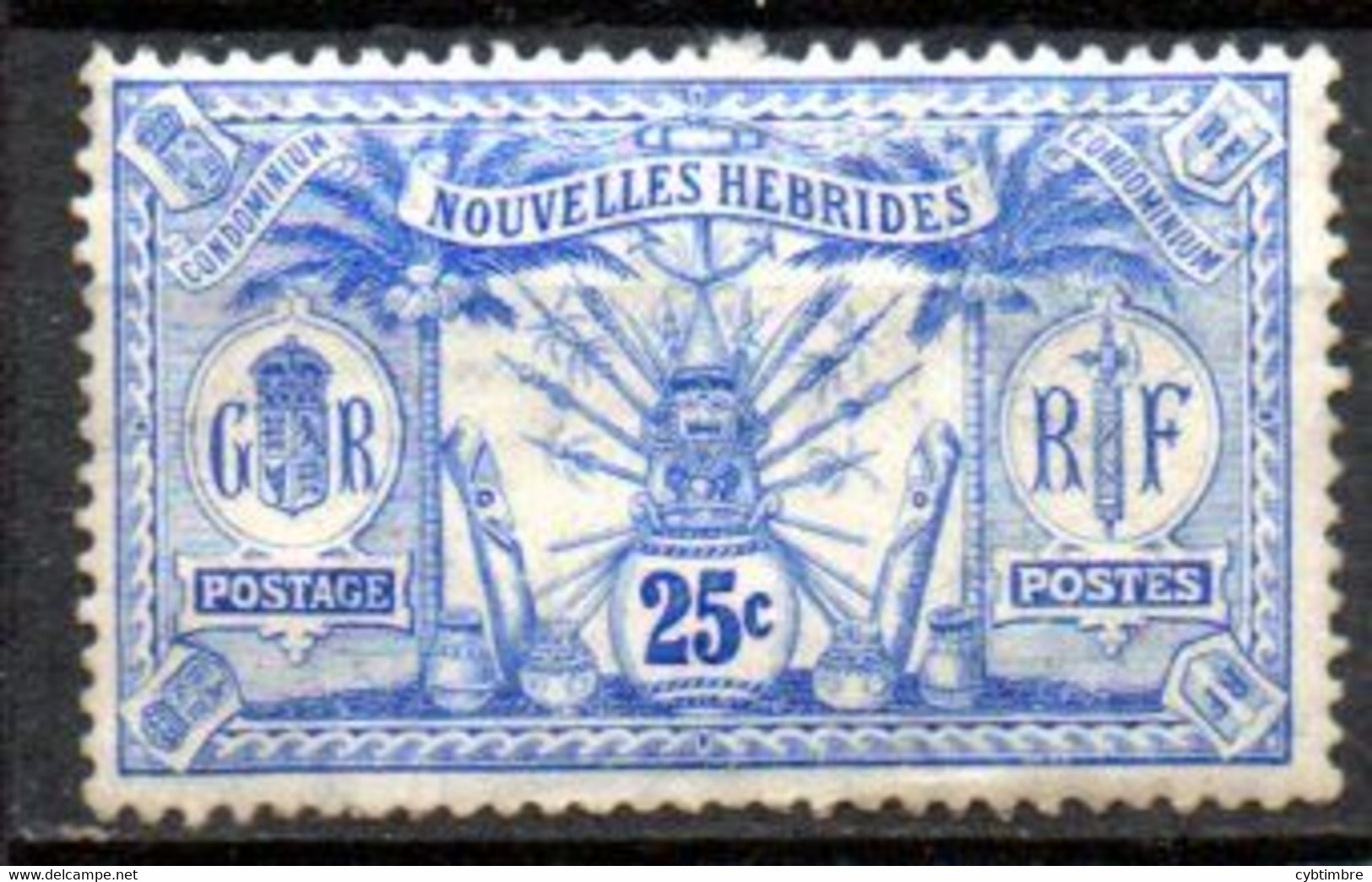Nouvelles Hebrides : Yvert N°30* - Unused Stamps