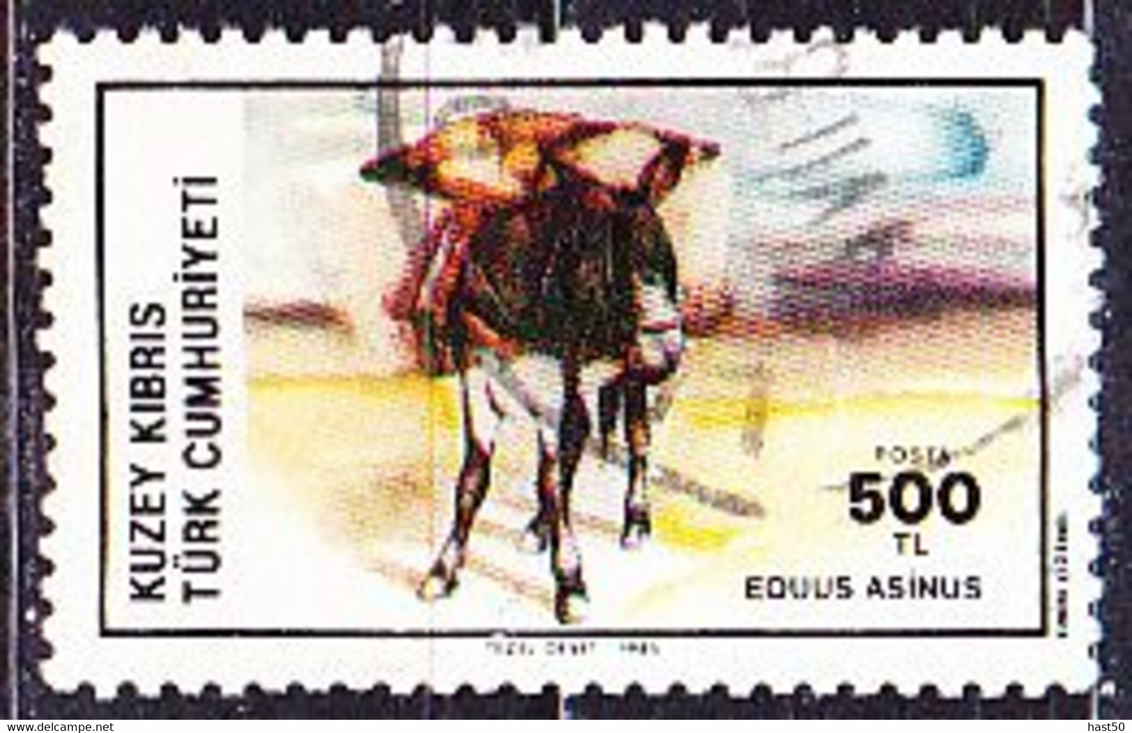 TürkischZypern Turkish Cyprus Turque De Chypre - Hausesel (Equus Asinus Asinus) (MiNr: 165) 1985 - Gest Used Obl - Used Stamps
