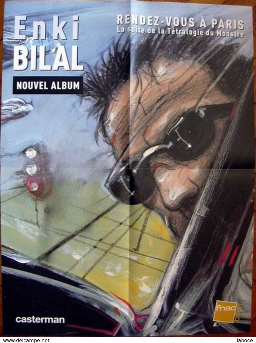 BILAL Affiche RENDEZ VOUS A PARIS - Affiches & Posters