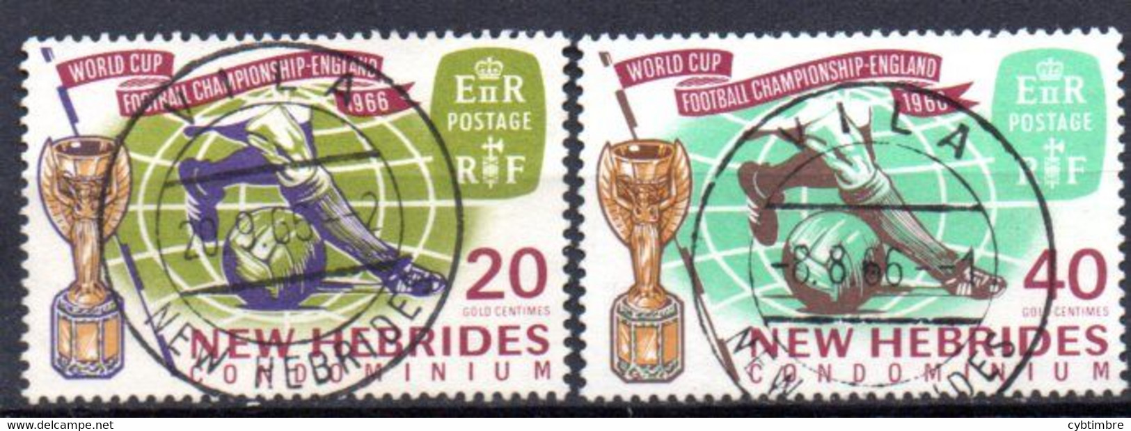 Nouvelles Hebrides : Yvert N° 237/238 - Used Stamps