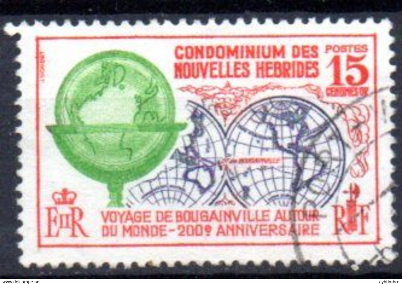 Nouvelles Hebrides : Yvert N° 267 - Used Stamps