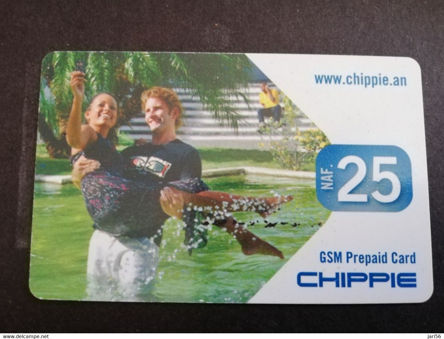 CURACAO  NAF 25,-  BOY&GIRL IN GARDEN       31/12/2014     Fine Used Card   **4905** - Antillen (Niederländische)