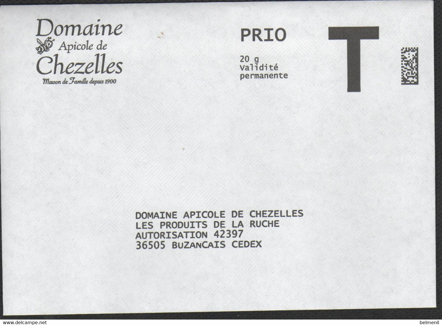 2 DESTINEO  APICULTURE (bruches & Abeilles) Et BRETAGNE ( Pont Aven Finistère 29 ) + Enveloppe Réponse T Abeilles - Pseudo-entiers Privés