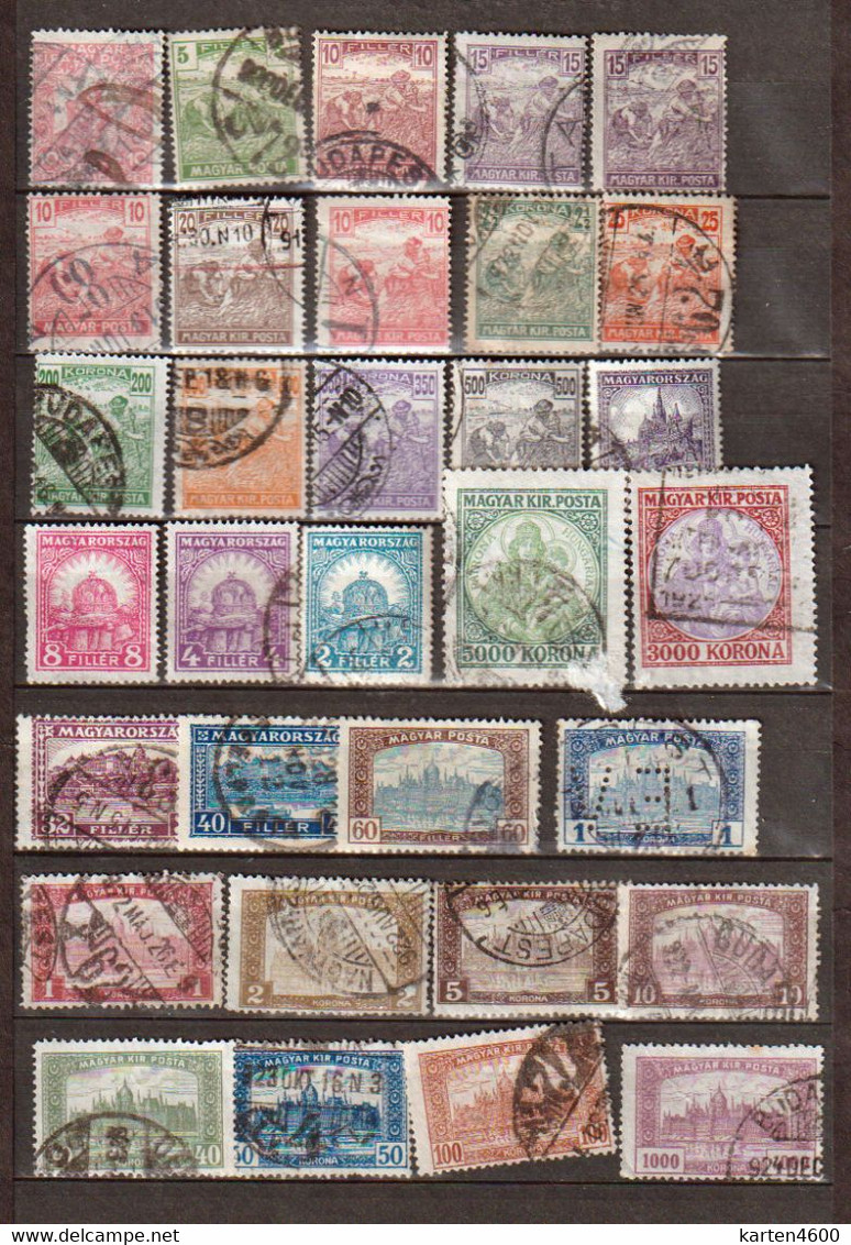 1916 Bis 1926  Lot - Autres & Non Classés