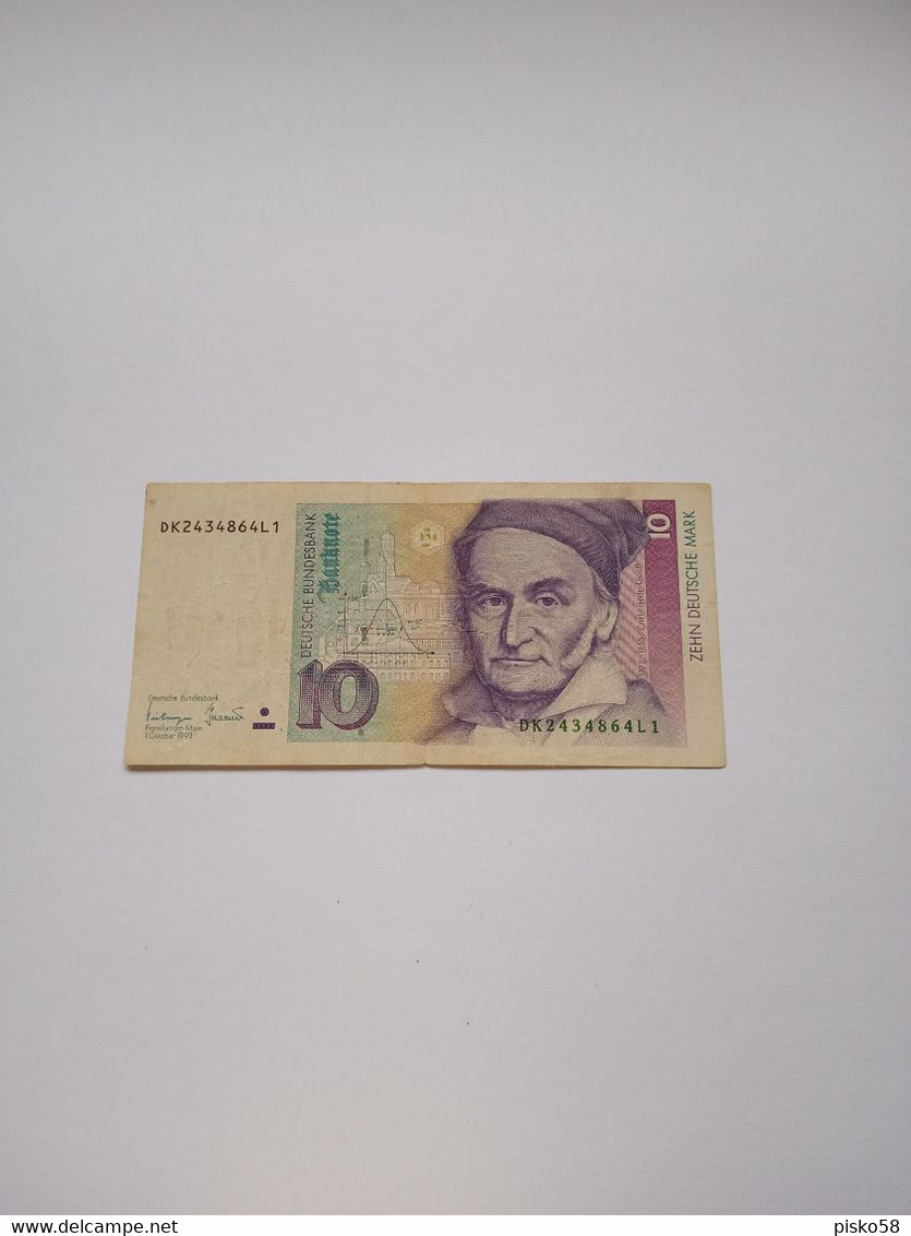 GERMANIA-P38c 10M 1/10/1993 - 10 Deutsche Mark