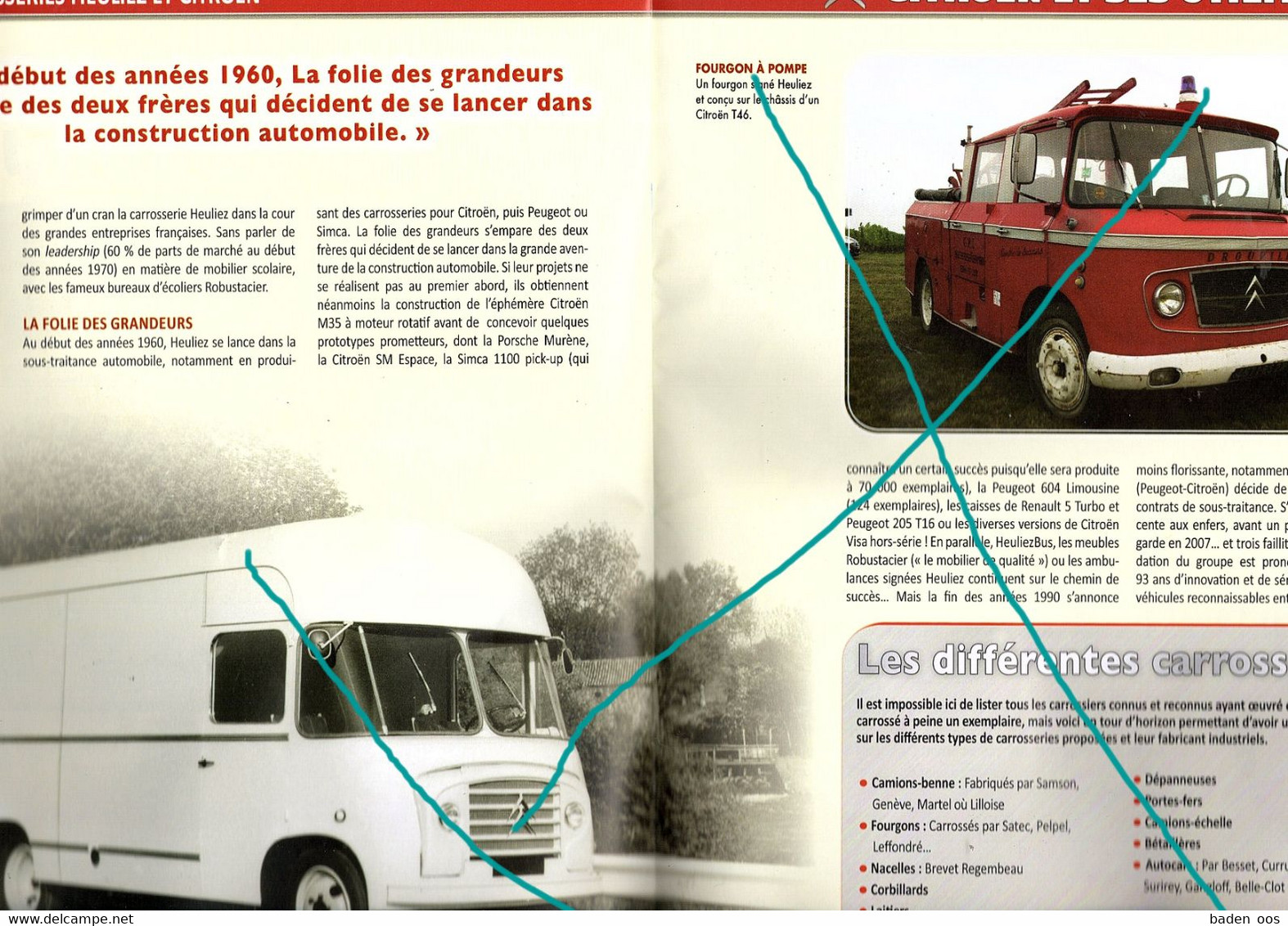 Rascicule Utilitaires Citroën Type 23 HLZ SANS LE MODELE REDUIT - Literatur & DVD
