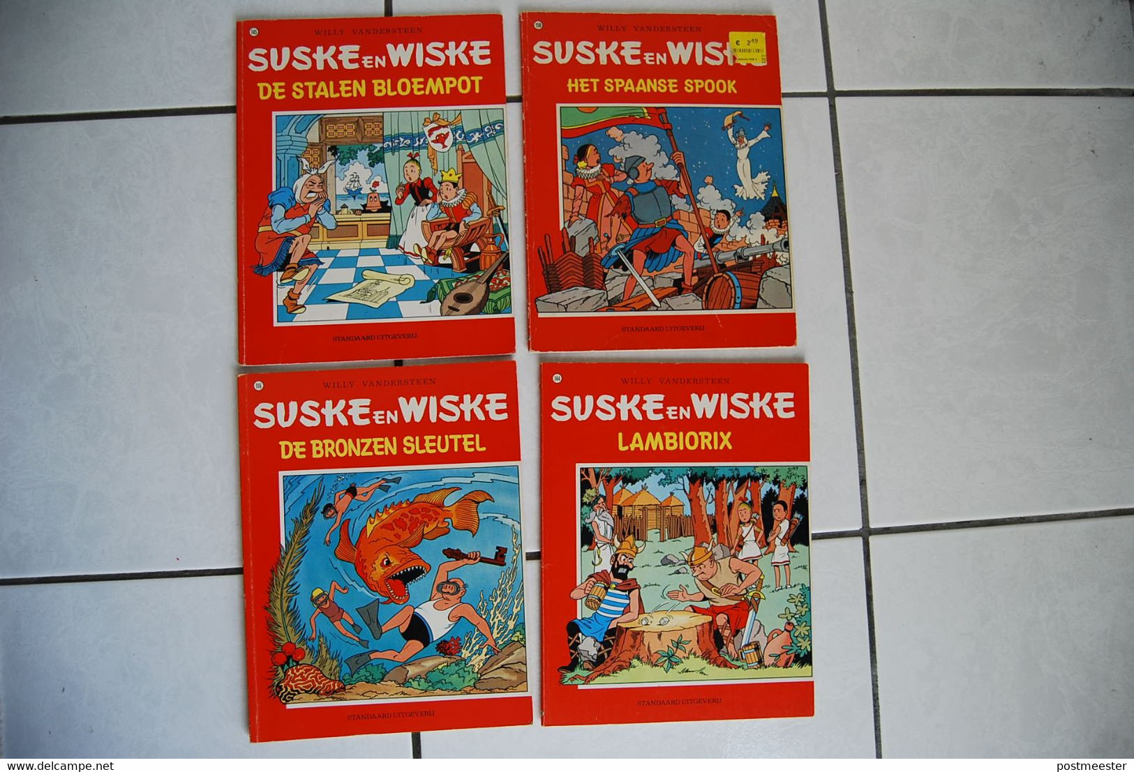 Suske En Wiske:  22 Albums Uit De Rode Vierkleuren Reeks - Suske & Wiske